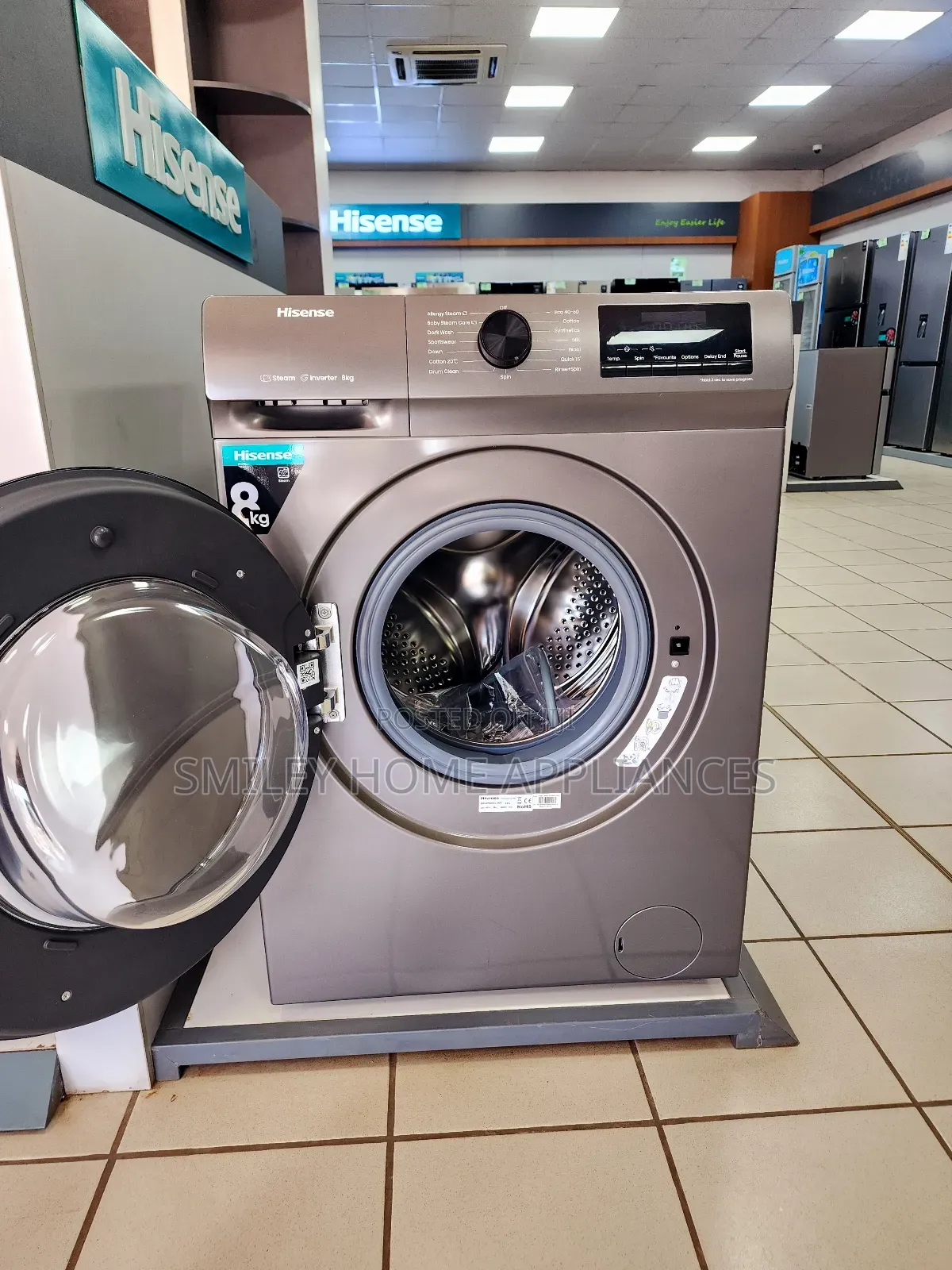 Hisense 8kgs Frontloader Fully Automatic Washing Machine