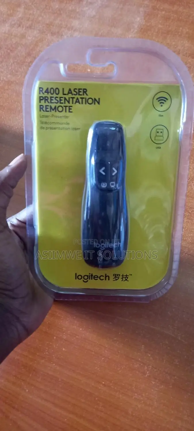R400 Logitech Laser Presenter