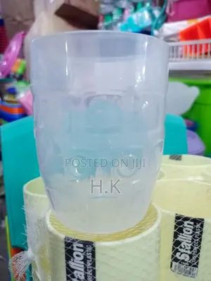 Plastic Beer Mug With a Handle- 12pcs