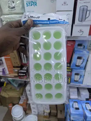 Flexible Base, Silicone Ice Cube Tray