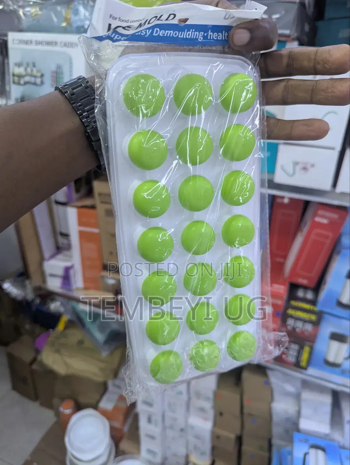 Flexible Base, Silicone Ice Cube Tray