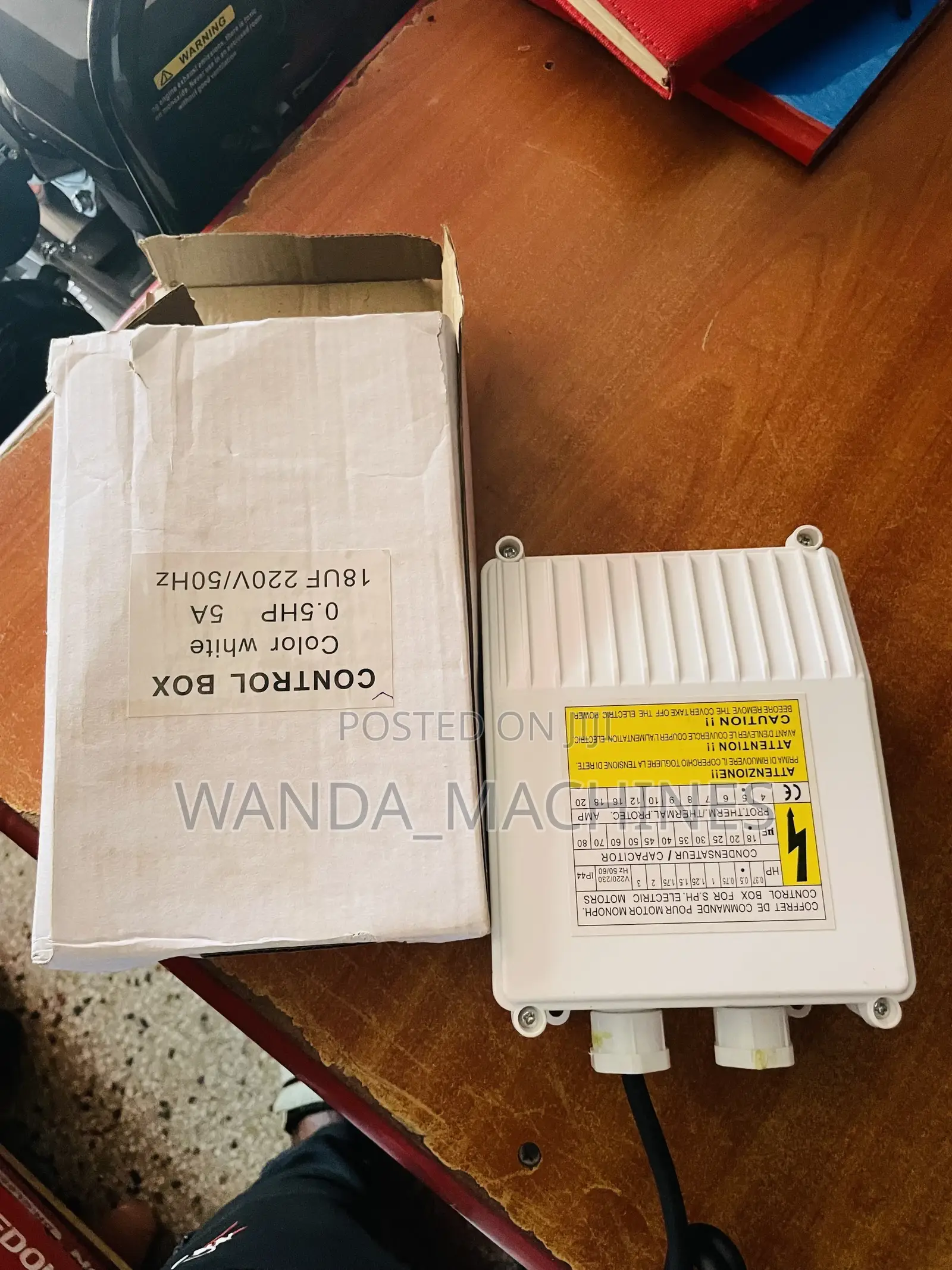 Control Box 0.5HP 5A