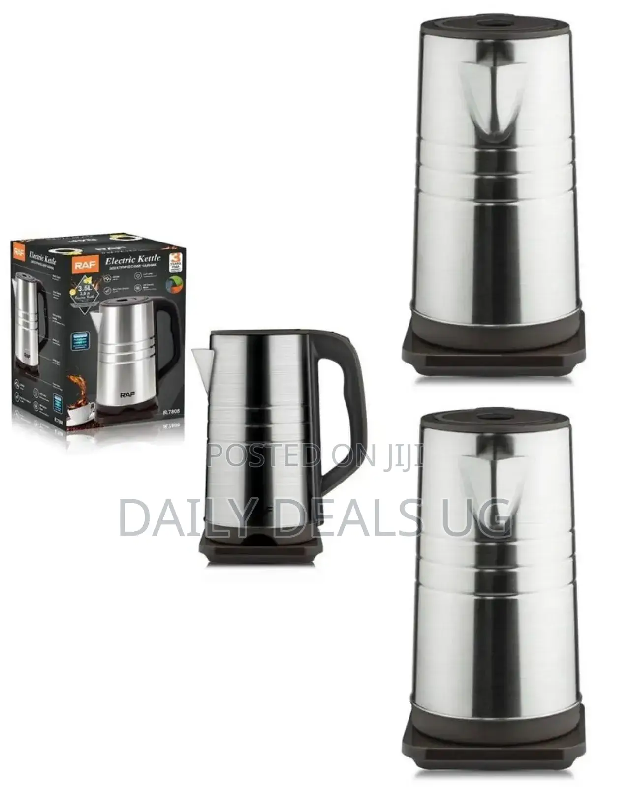 Stainless Steel RAF Electric Kettle