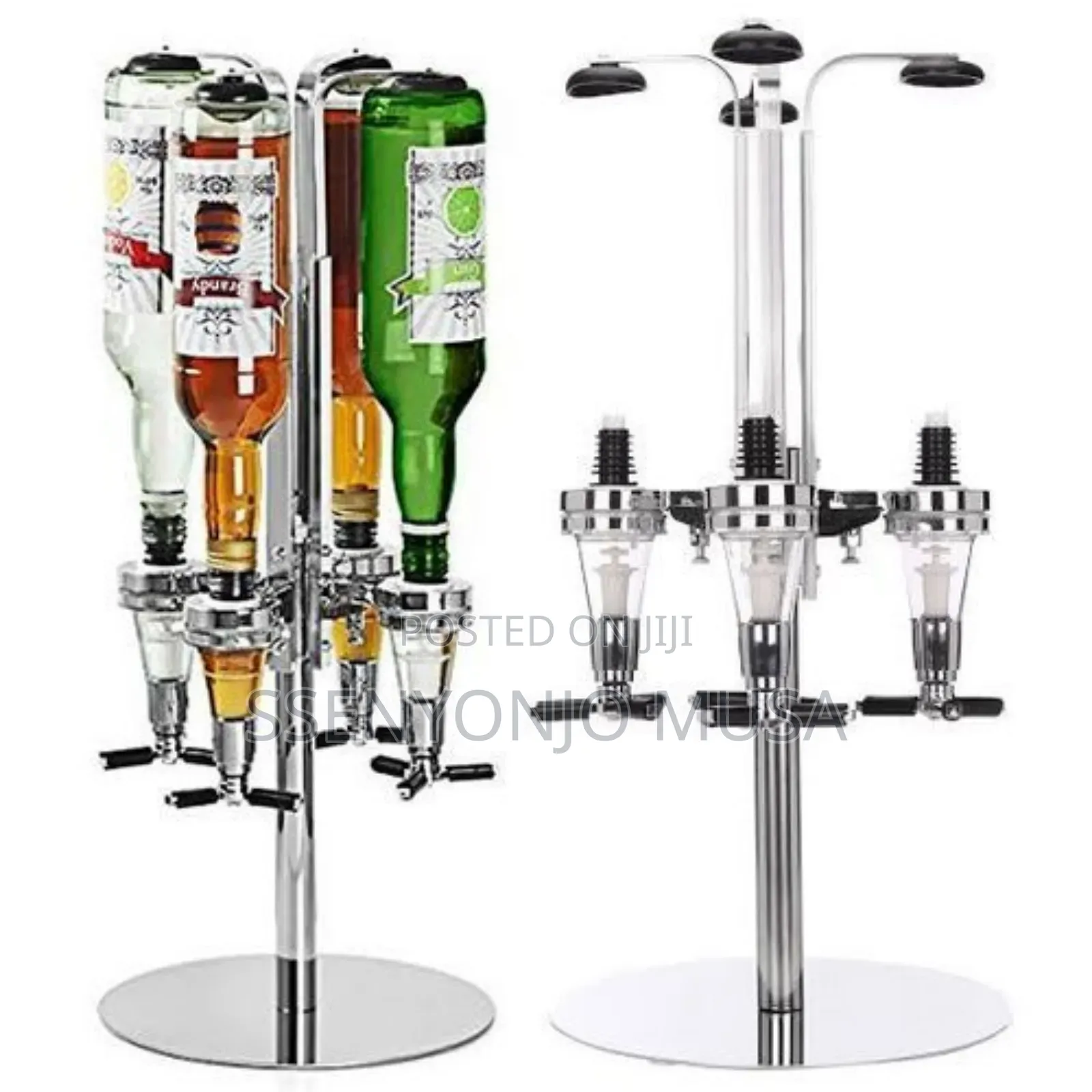 United Entertainment Bar Butler Carousel Bottle Holder