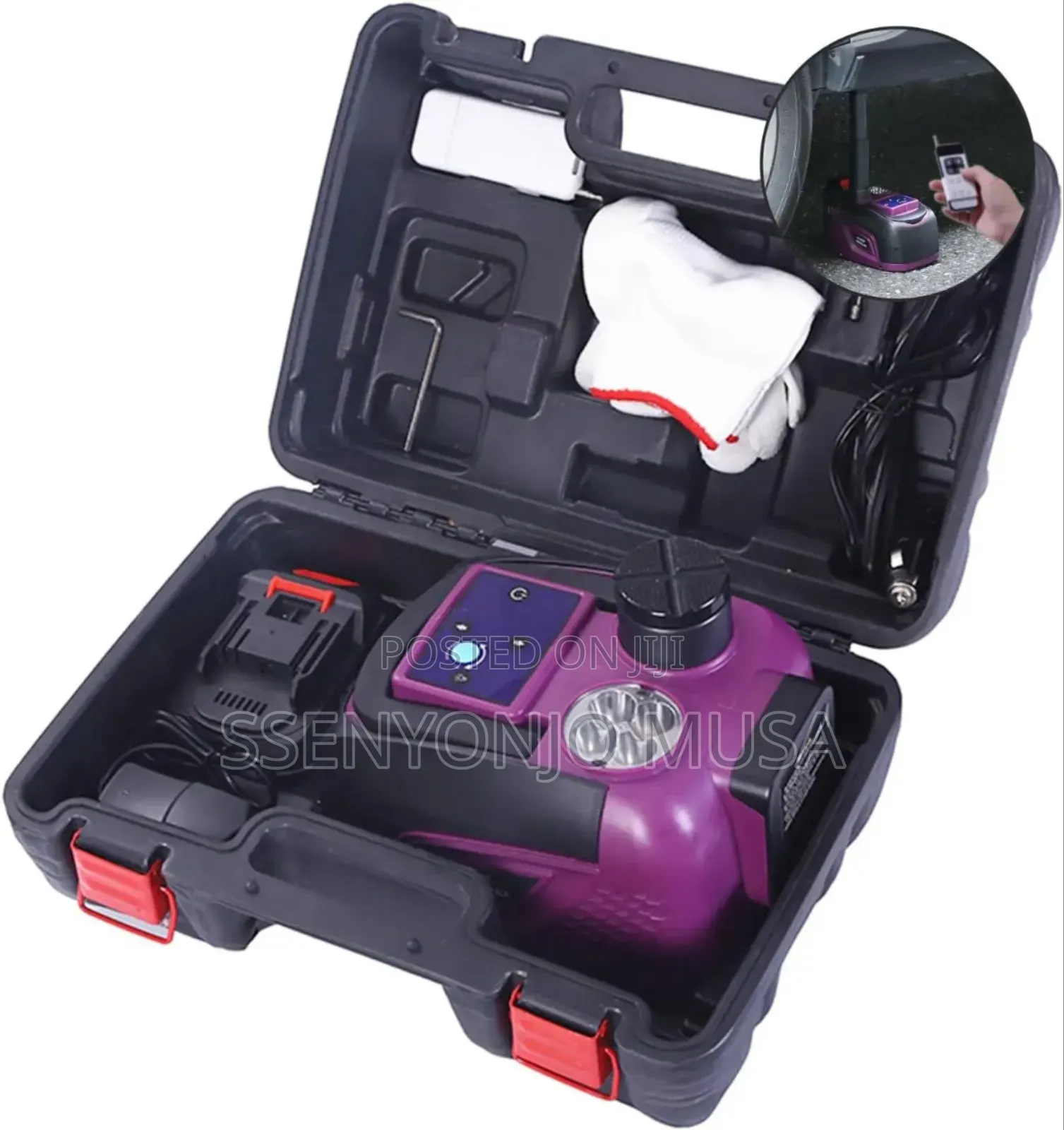 18v 5 Ton Cordless Electric Car Jack Kit