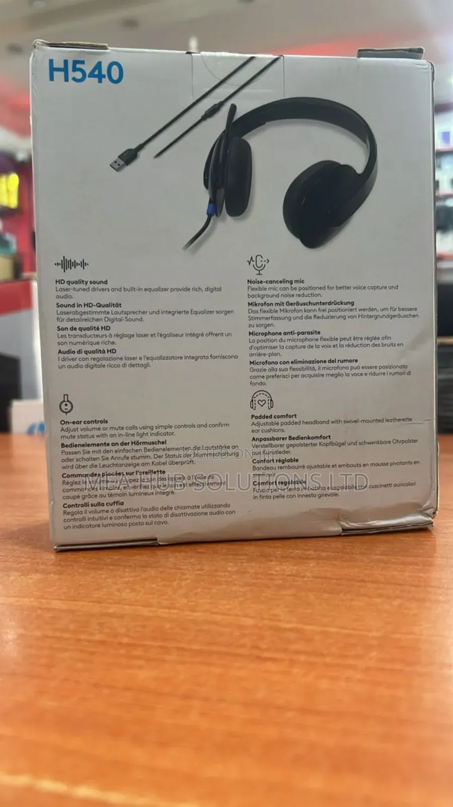 H540 Usb Logitech Headset