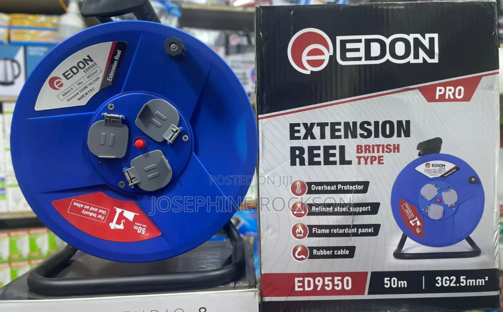 Edon Extension Reel /British Type/ Cable Reel