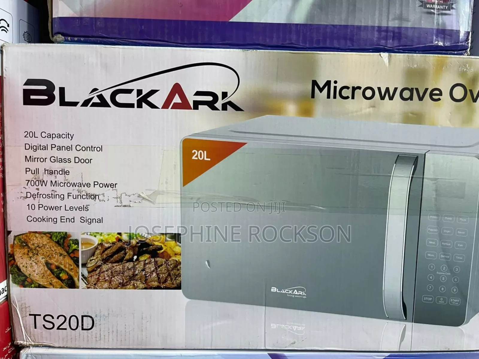 Black Ark 20 Litres Electric Microwave Oven