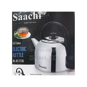 Saachi 5 Litre Electric Kettle - Silver,Black