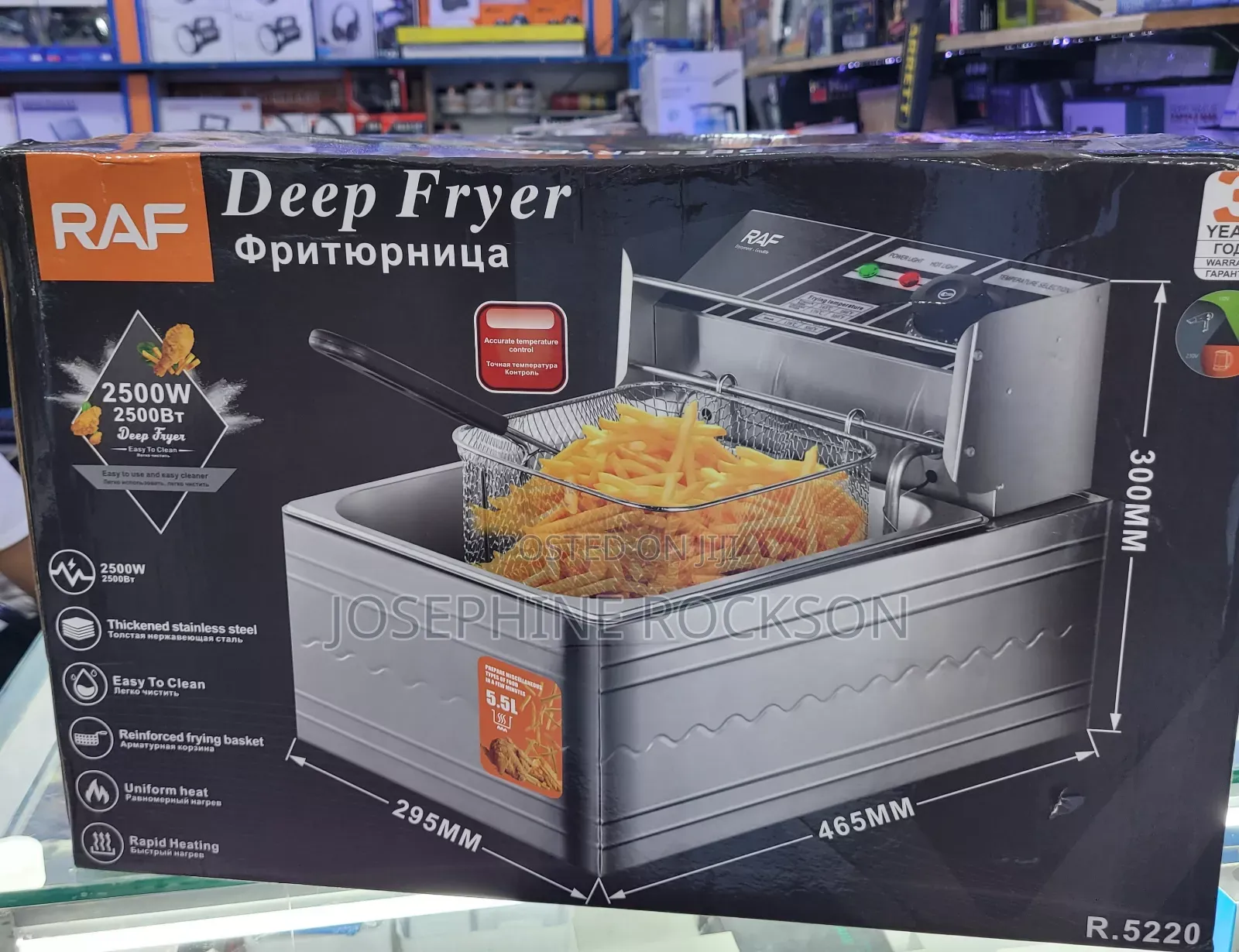 Raf Deep Fryer / Stainless Deep Fryer