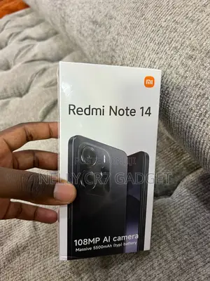 New Xiaomi Redmi Note 14 4G 256 GB Black