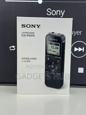 Sony Digital Voice Recorder With HD Smart Noise Reduction