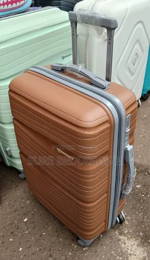 Golden Plastic Suitcase