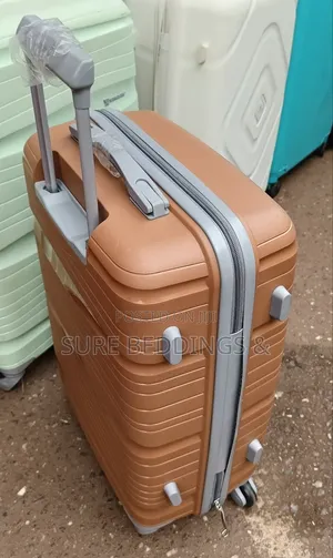 Golden Plastic Suitcase