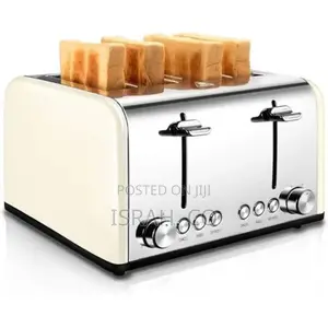 Commercial Toaster Automatic Popup 4 Slice Stainless Bread