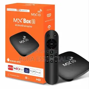 MX10 TV Box Android 13 3D Smart