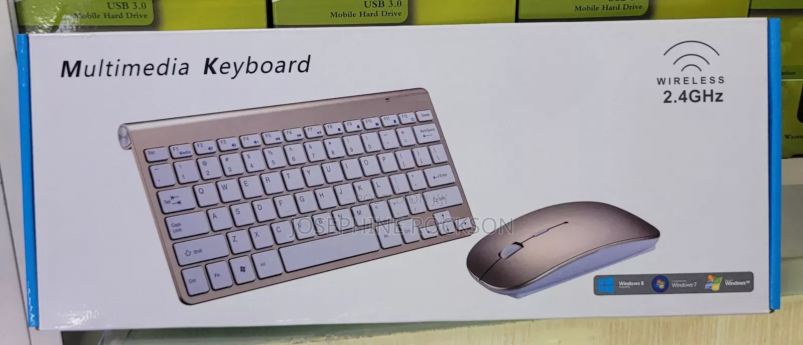Multimedia Keyboard With Mouse