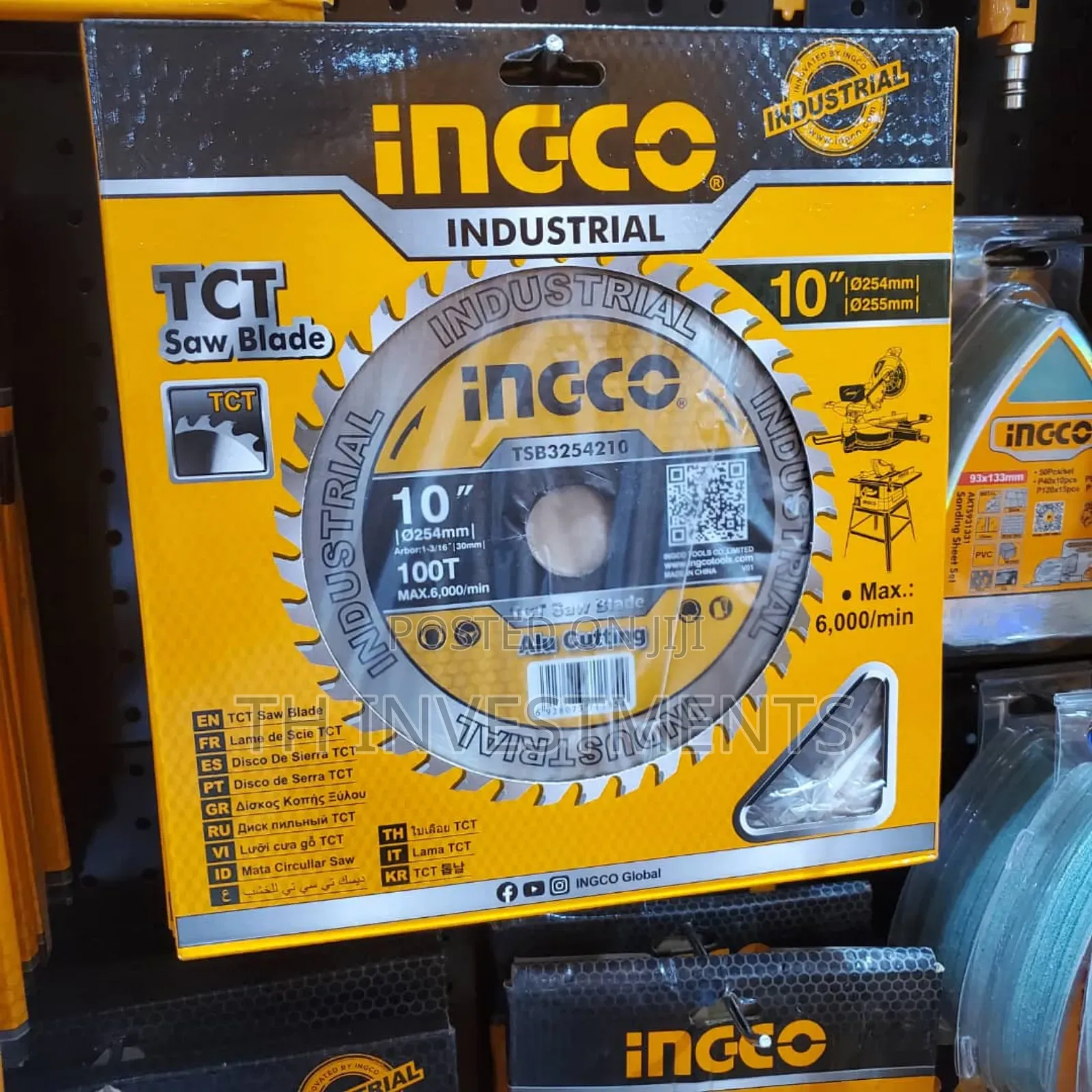 TCT Saw Blade for Aluminium Cutting (TSB3254210)