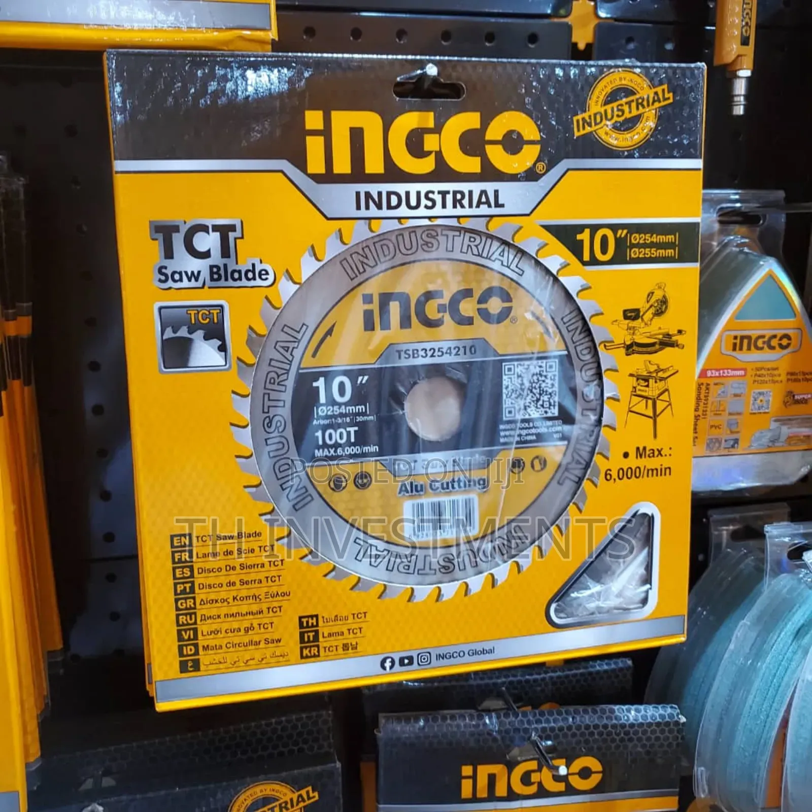 TCT Saw Blade for Aluminium Cutting (TSB3254210)