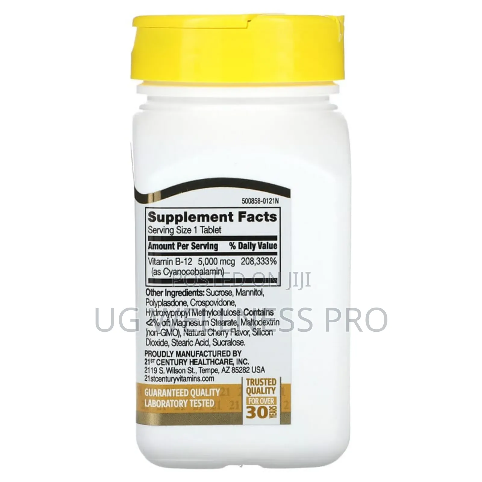 21st Century, Vitamin B12 5000 McG, 110 Sublingual Tablets