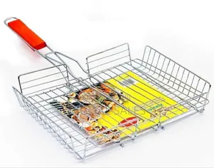 Outdoor Stainless Steel Grill Basket
