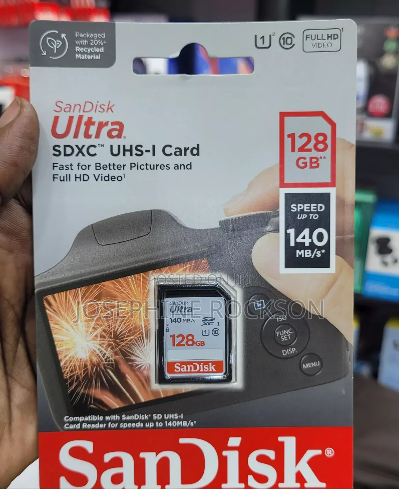 SDXC_UHS _1 Card 128gb/ SSD Carcard 128gb