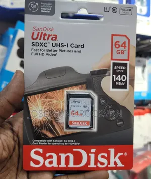 64gb Sandisk Ultra (SDXC_UHS) Card