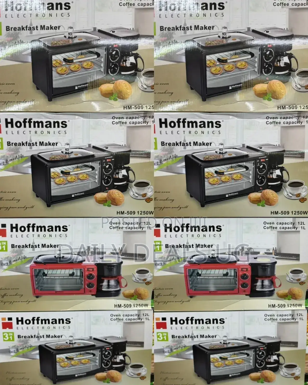 3 in 1 Hoffman's Breakfast Maker