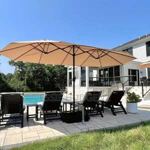 Patio Extra Large Twin Umbrella