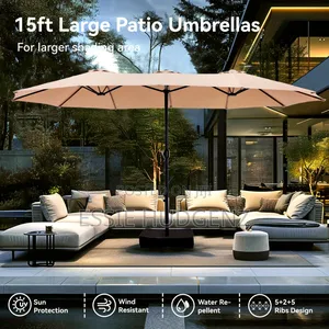Patio Extra Large Twin Umbrella