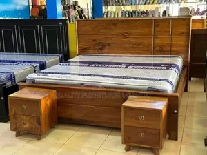 5x6 Pure Mahogany Bed