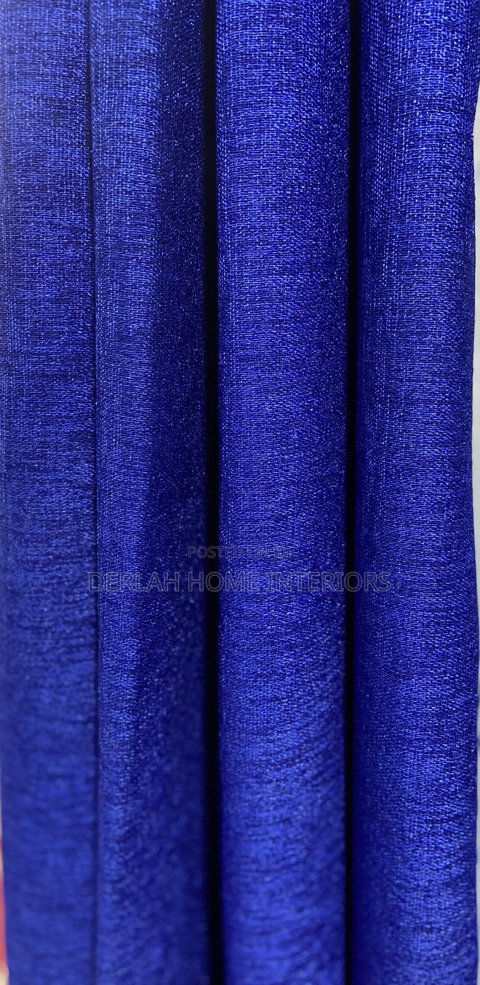 Loyal Blue Curtain Per Meter