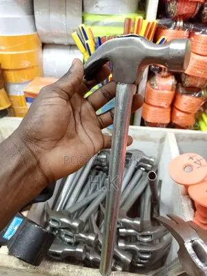 Claw Hammer With A Metal Handle