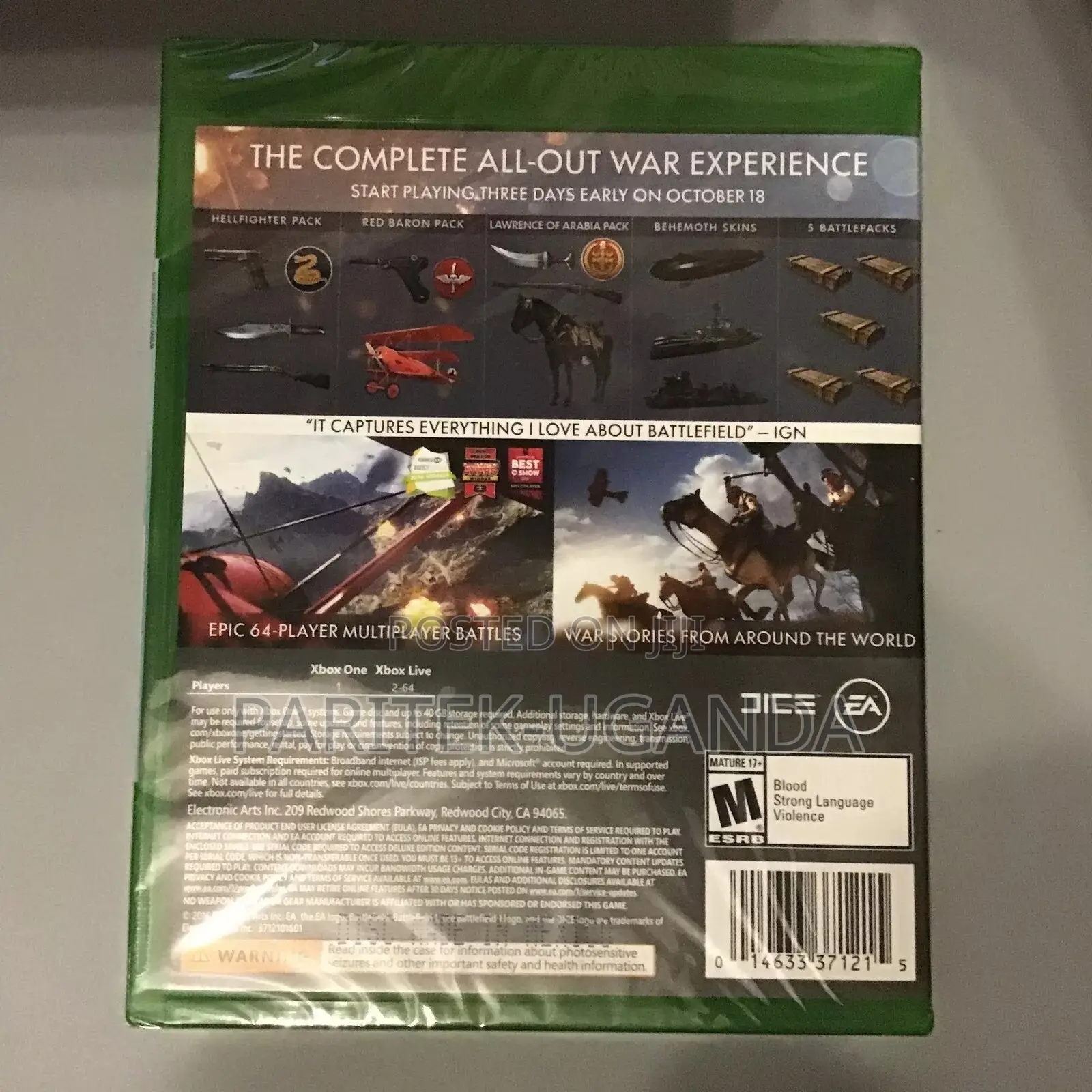 Used Battle Field 1
