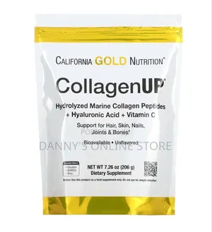 Hydrolyzed Marine Collagen Peptides, Hyaluronic Acid Vitamin C, 206g