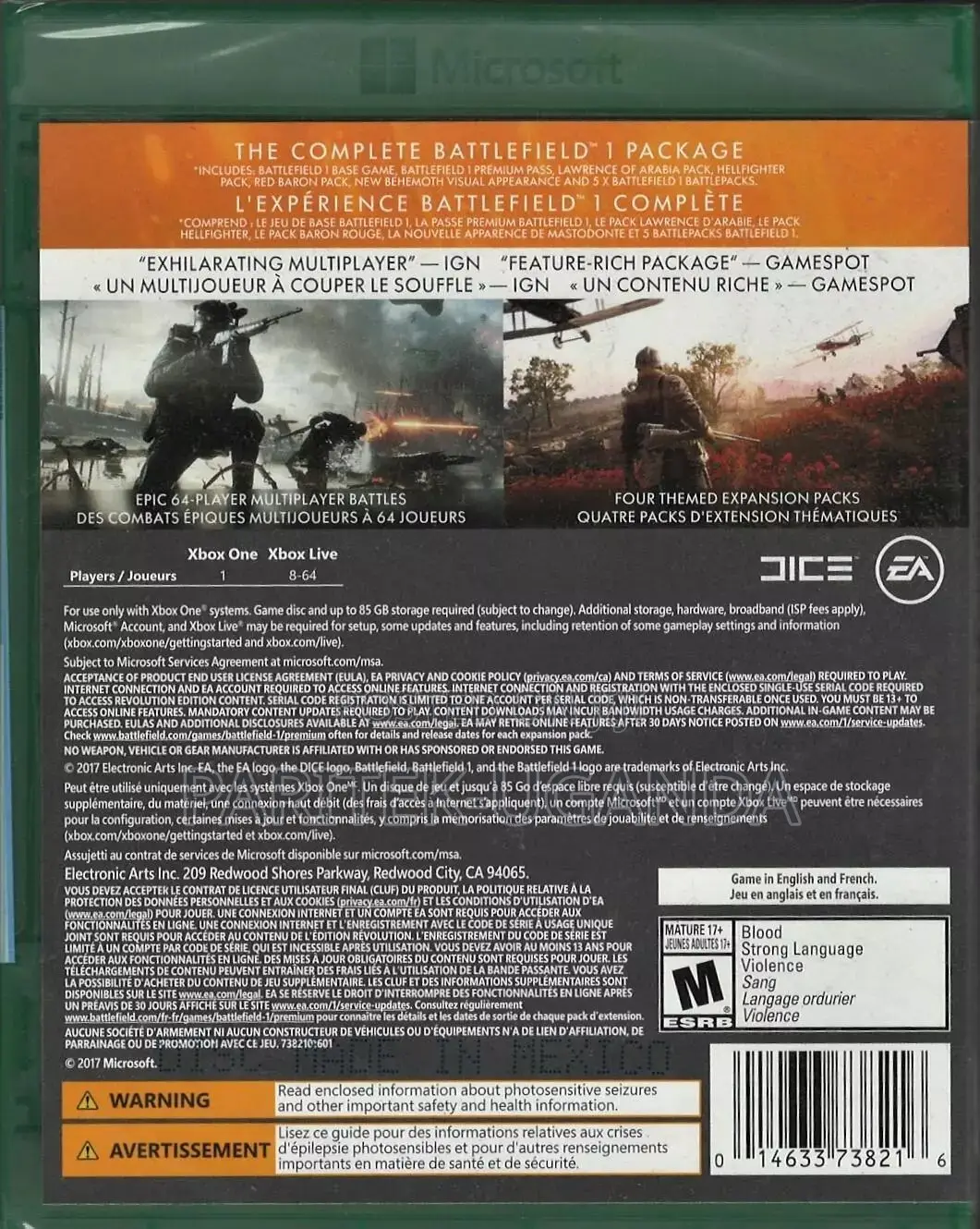 Pre-Owned Battlefield Revolution