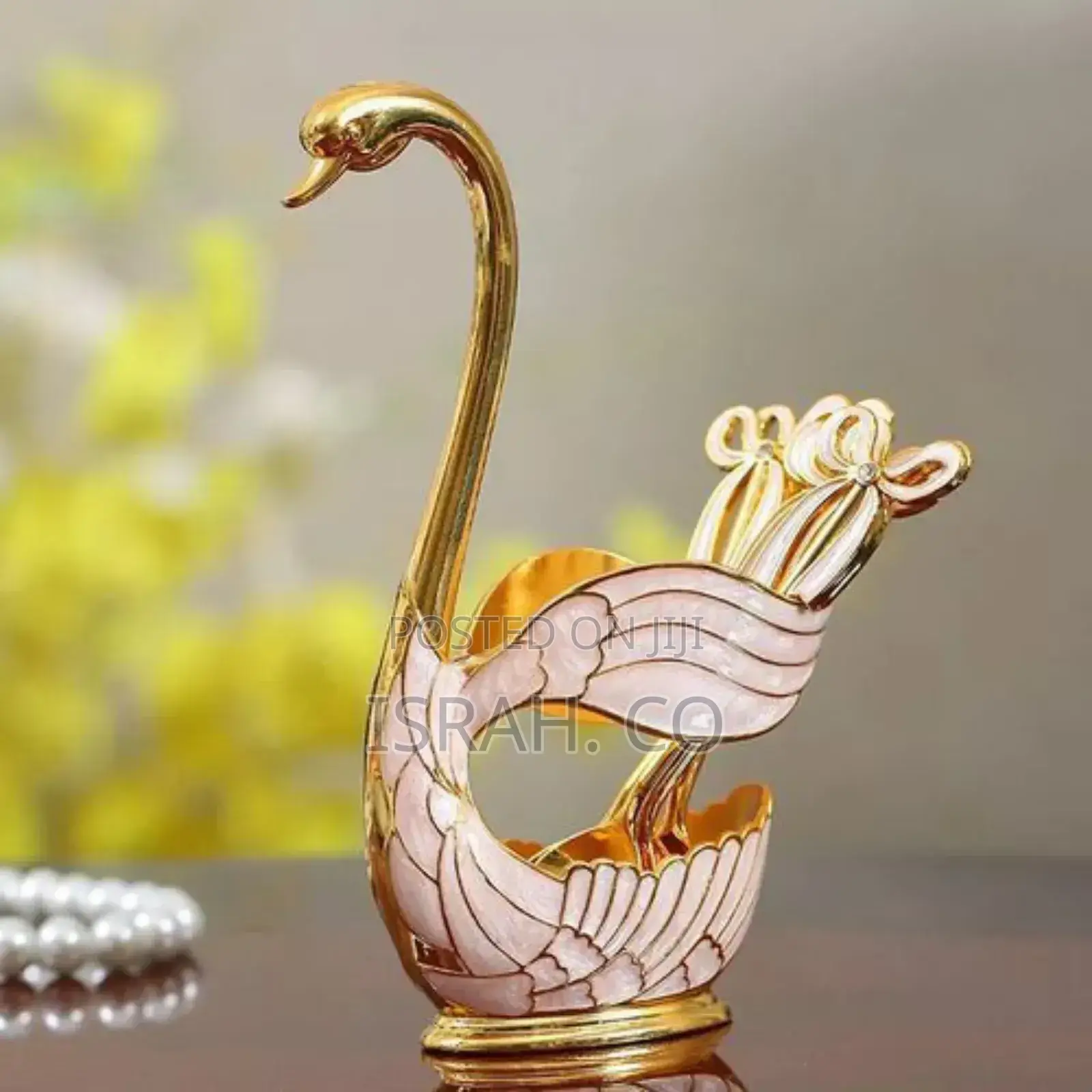 Swan Spoon and Fork Cutlery Storage Organizer Holder Rack
