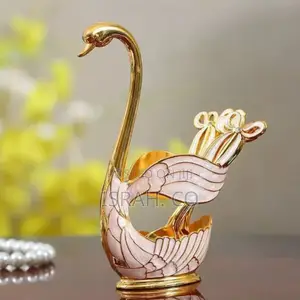 Swan Spoon and Fork Cutlery Storage Organizer Holder Rack
