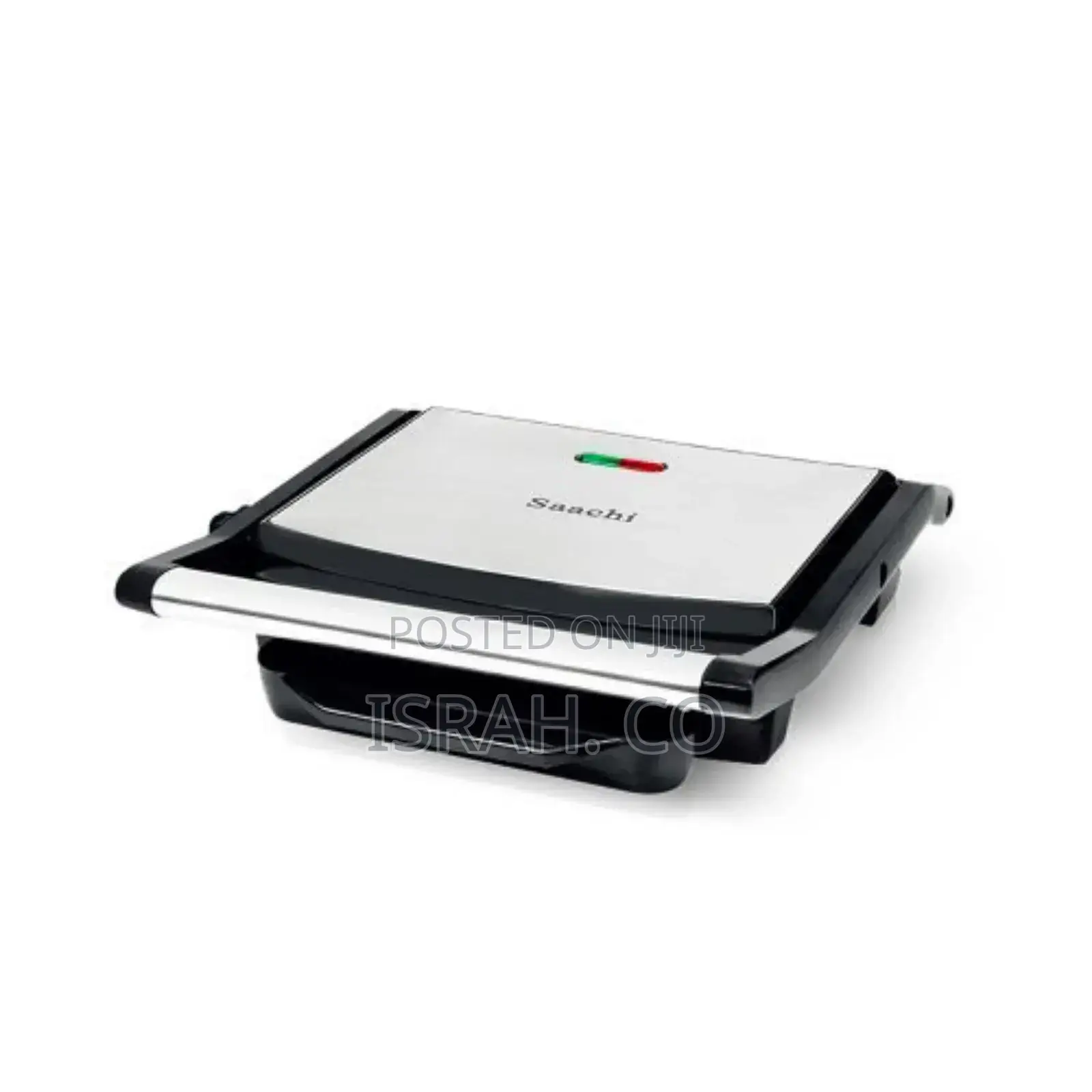 Saachi Sandwich Maker Press Grill Machine- Silver