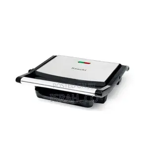 Saachi Sandwich Maker Press Grill Machine- Silver