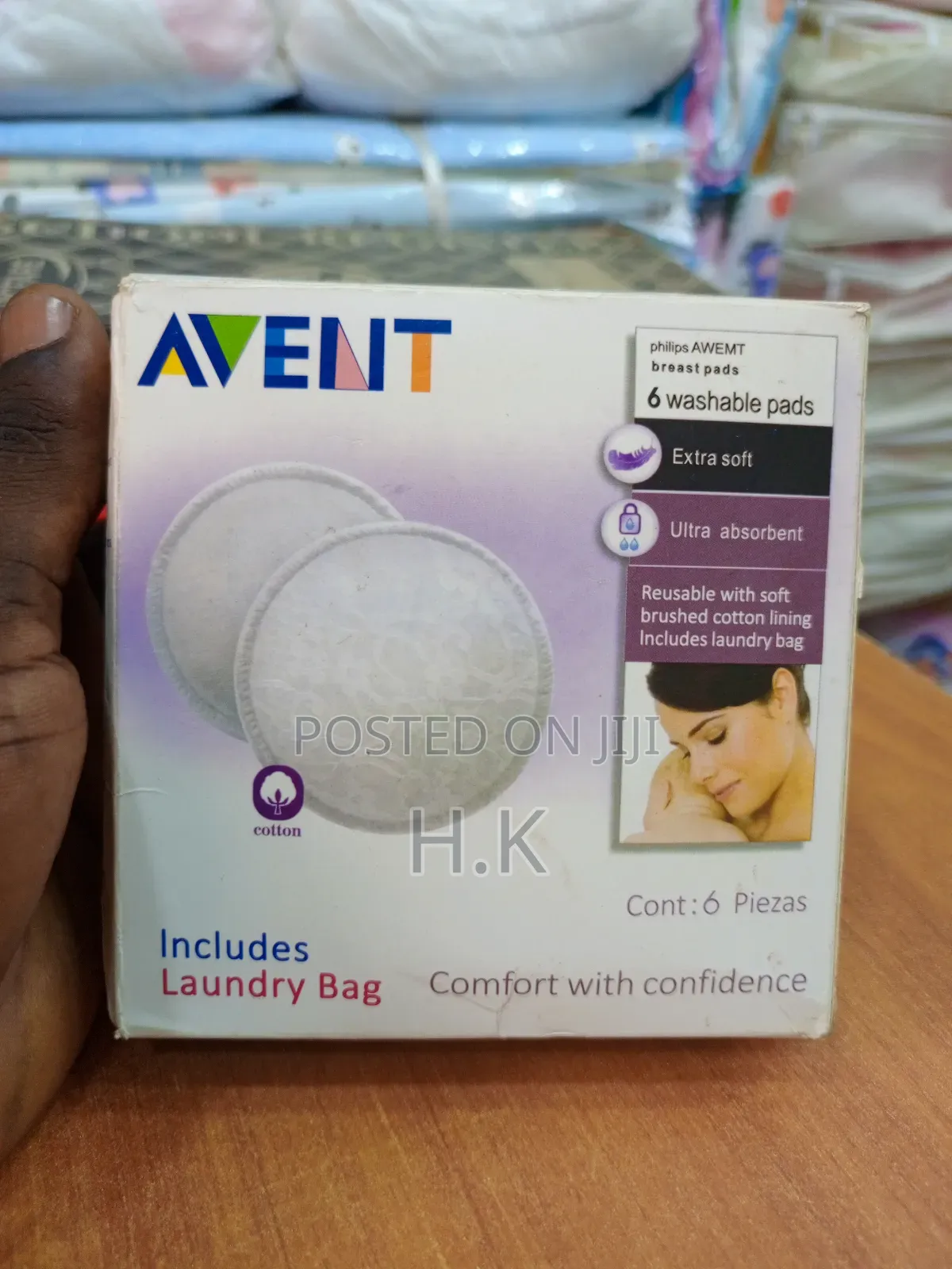 Philips Avent Washable Breast Pads- 6pcs