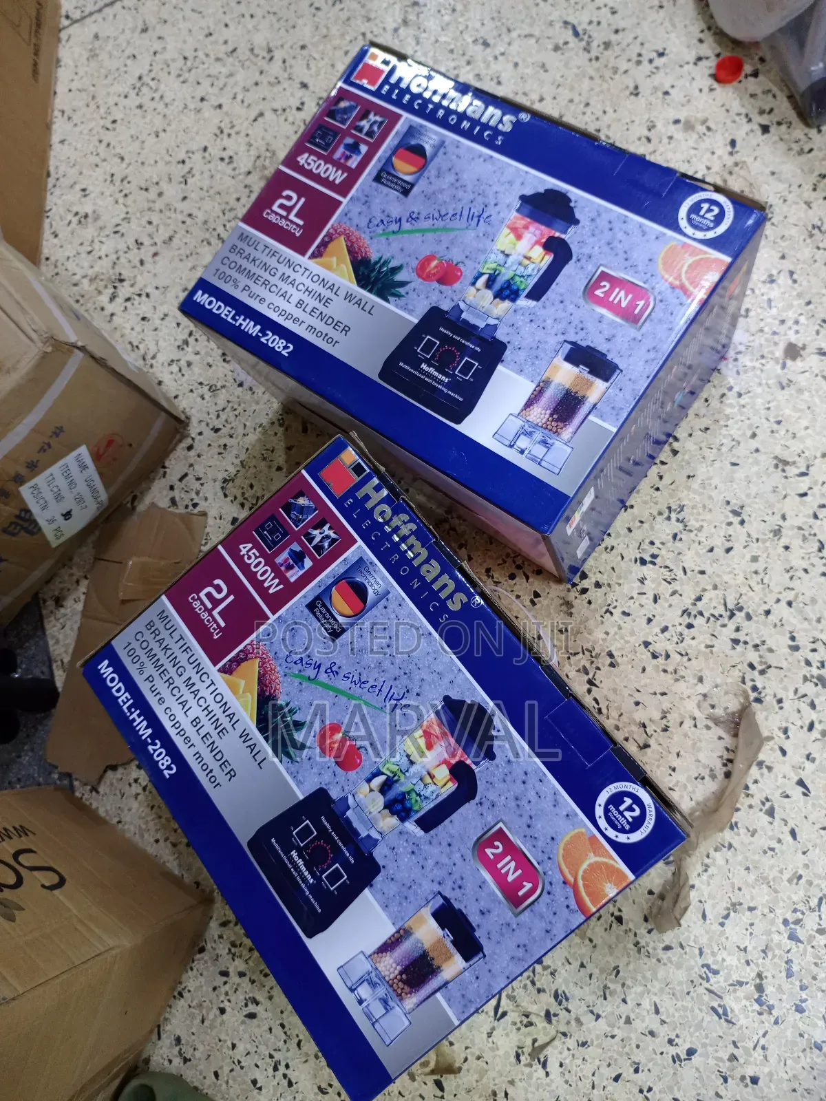 4500W Hoffman 2 in 1 Commercial Blender