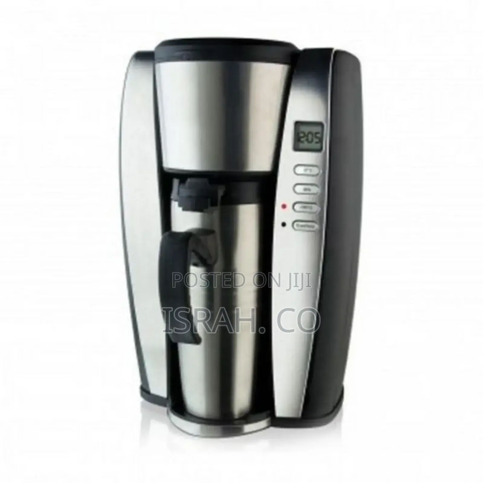 Personal Thermo Coffee Maker Machine With Timer and a Cup