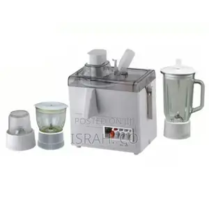 4 In1 Food Processor,Extractor,Mixer, Blender-White.
