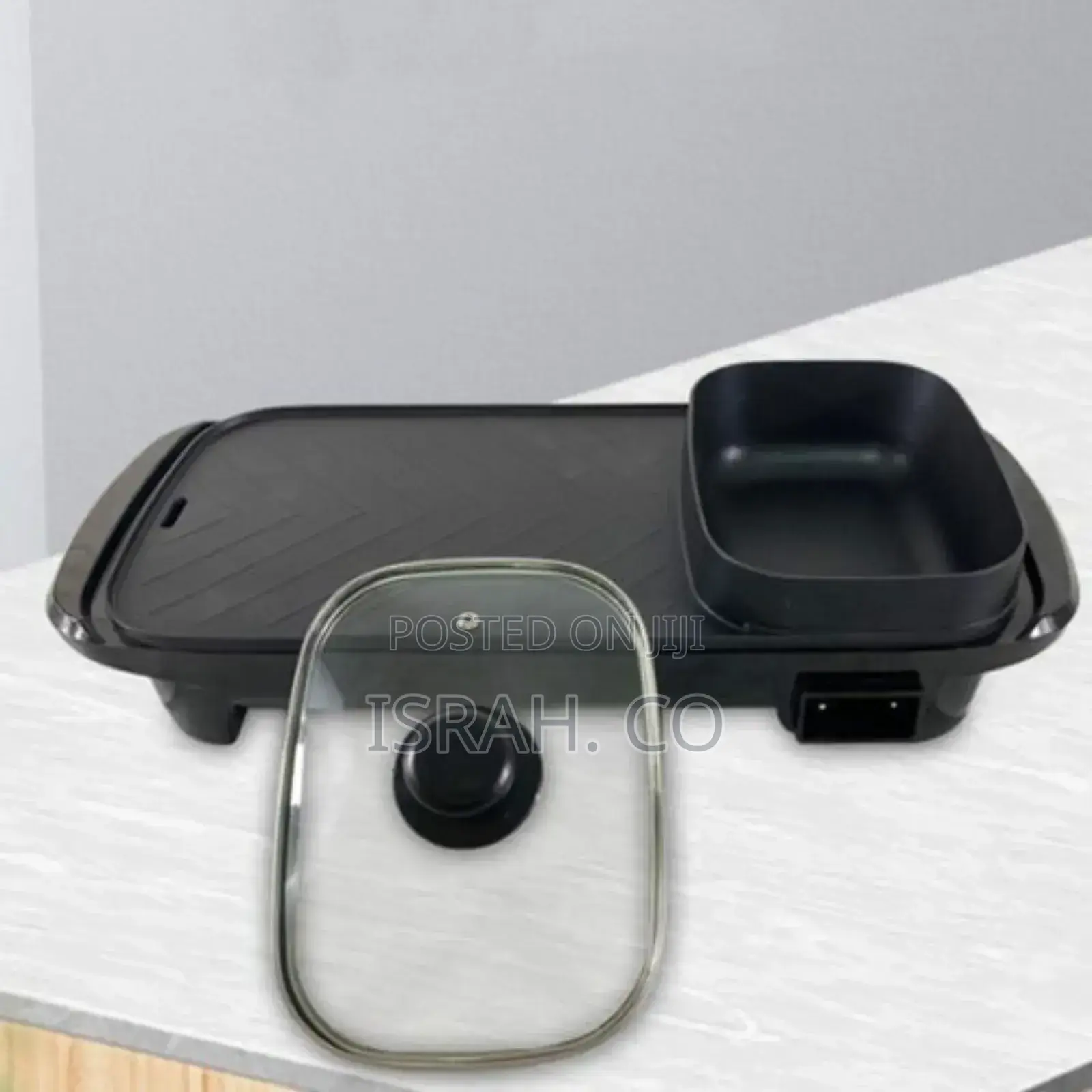 2 In1electric Baking Pan, Cooking and BBQ Electric Grill