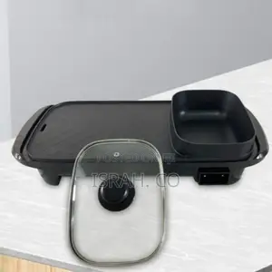 2 In1electric Baking Pan, Cooking and BBQ Electric Grill