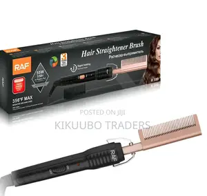 Raf Electric Portable Hair Straightening Heat Comb
