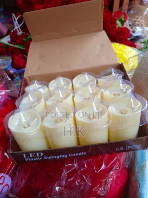 12pcs LED Plastic Swinging Candles