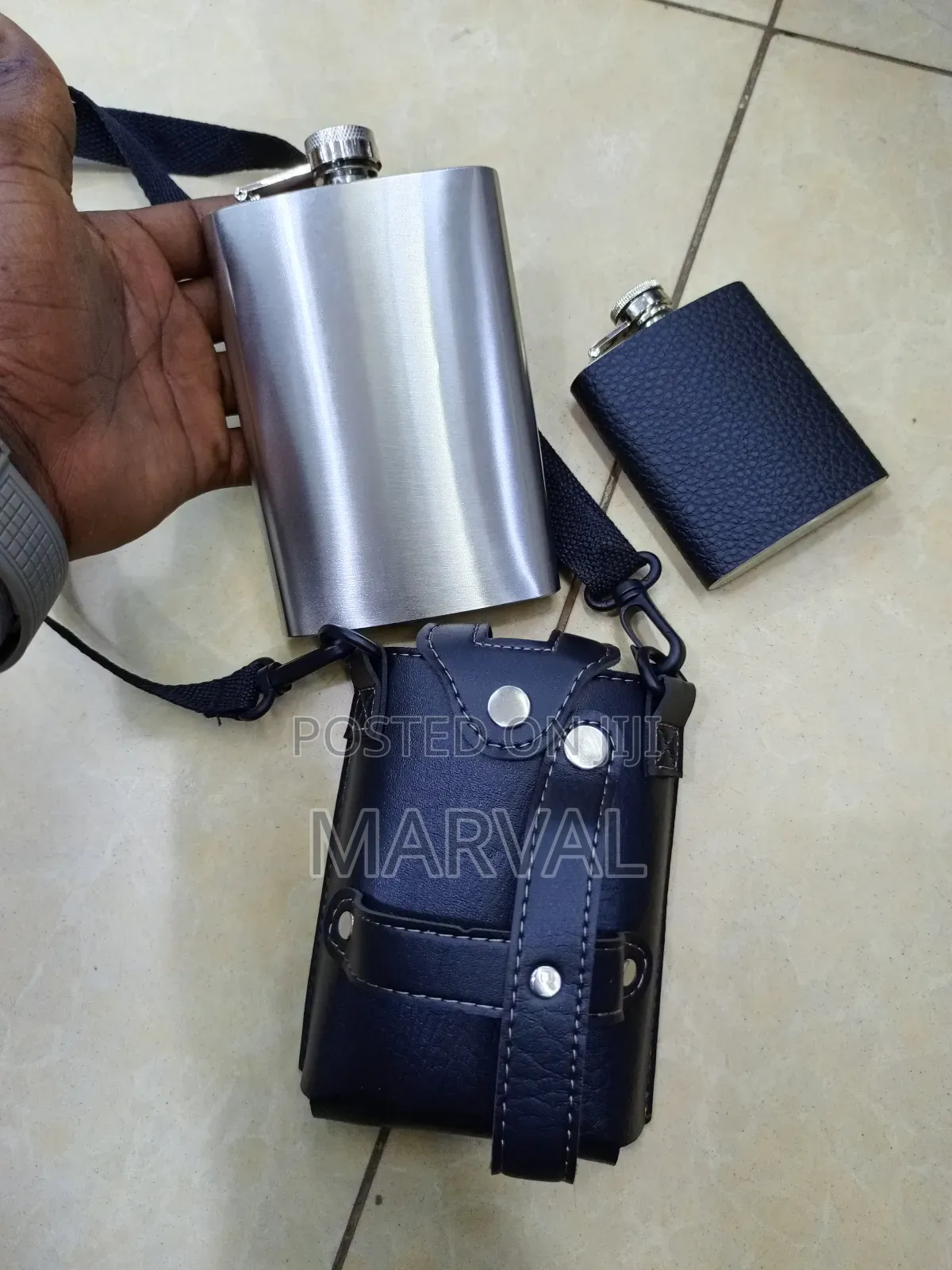 Hip Flask Set of 9 4 Oz