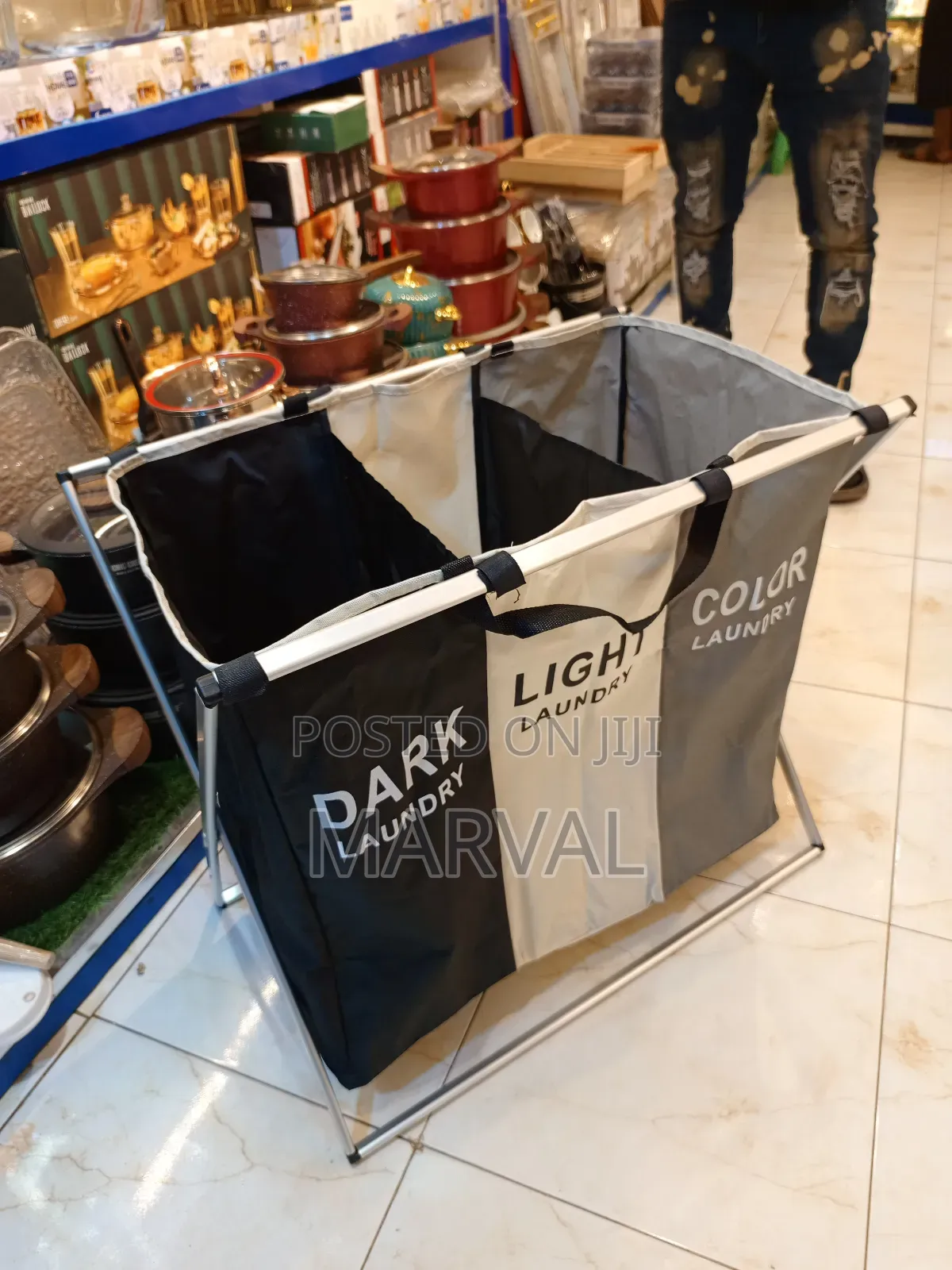 3-Layer Laundry Basket